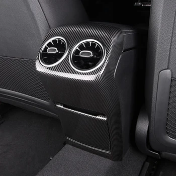 

Car Rear Armrest Box Air conditioning Outlet Trim Cover Protection Frame Stickers For Mercedes A Class W177 A180 A200 A220 A250