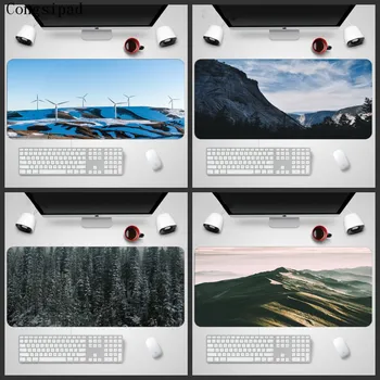 

Congsipad Beautiful Natural Scenery Large Game Mouse Pad with Edge Locking Speed Version Game Keyboard Pad for Gamer LOL