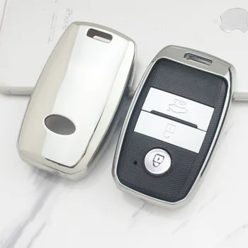 

Soft TPU Car Key Cover Case Fit for Kia Rio Sportage 2016 Ceed Sorento Cerato Picanto K2 K3 K5 Accessories