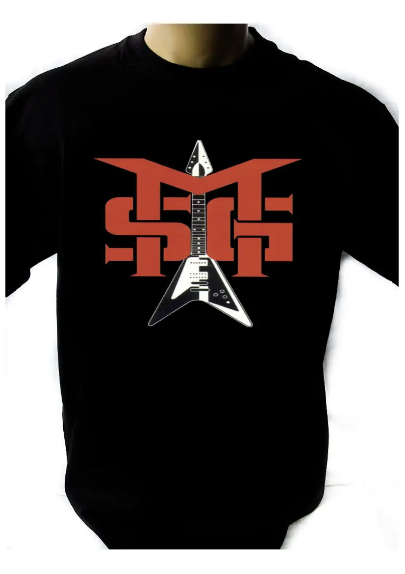 T Shirts 2018 Fashion MSG MICHAEL SCHENKER GROUP LOGO Black New T shirt