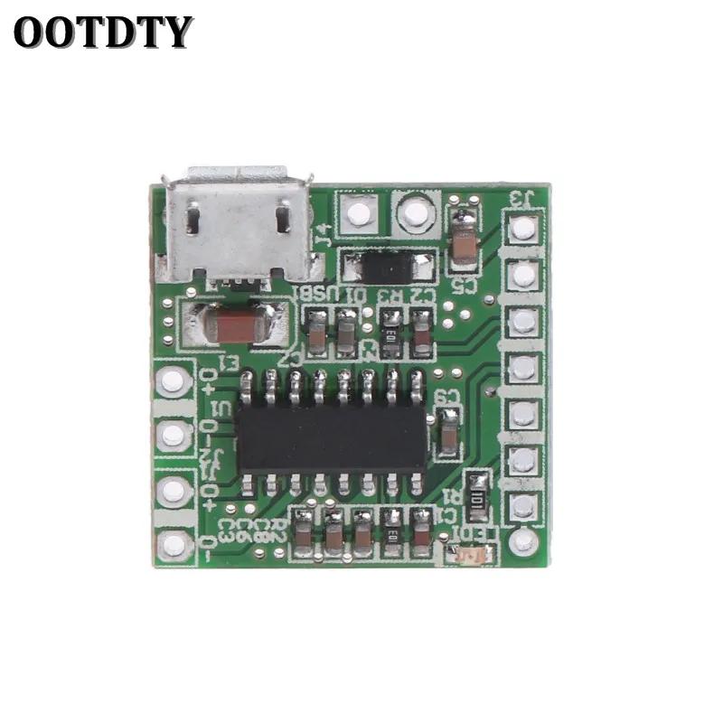 1 шт. новые OOTDTY PAM8403 DC 5 V Мини класса D 2x3 W USB Мощность Плата усилителя DIY Bluetooth Динамик