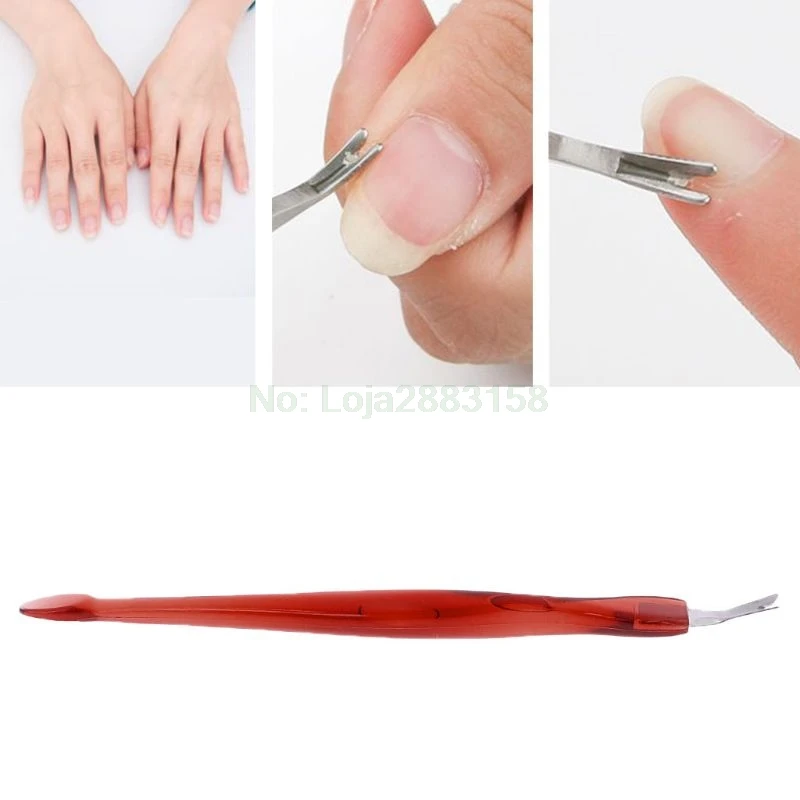 Практичные инструменты для дизайна ногтей, педикюр, триммер для удаления кутикулы, толкатель для удаления омертвевшей кожи, вилка, инструмент для маникюра