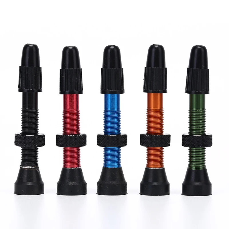 

50mm New MTB Road Bike No Tubes Tubeless Presta Aluminum Valves 1pc