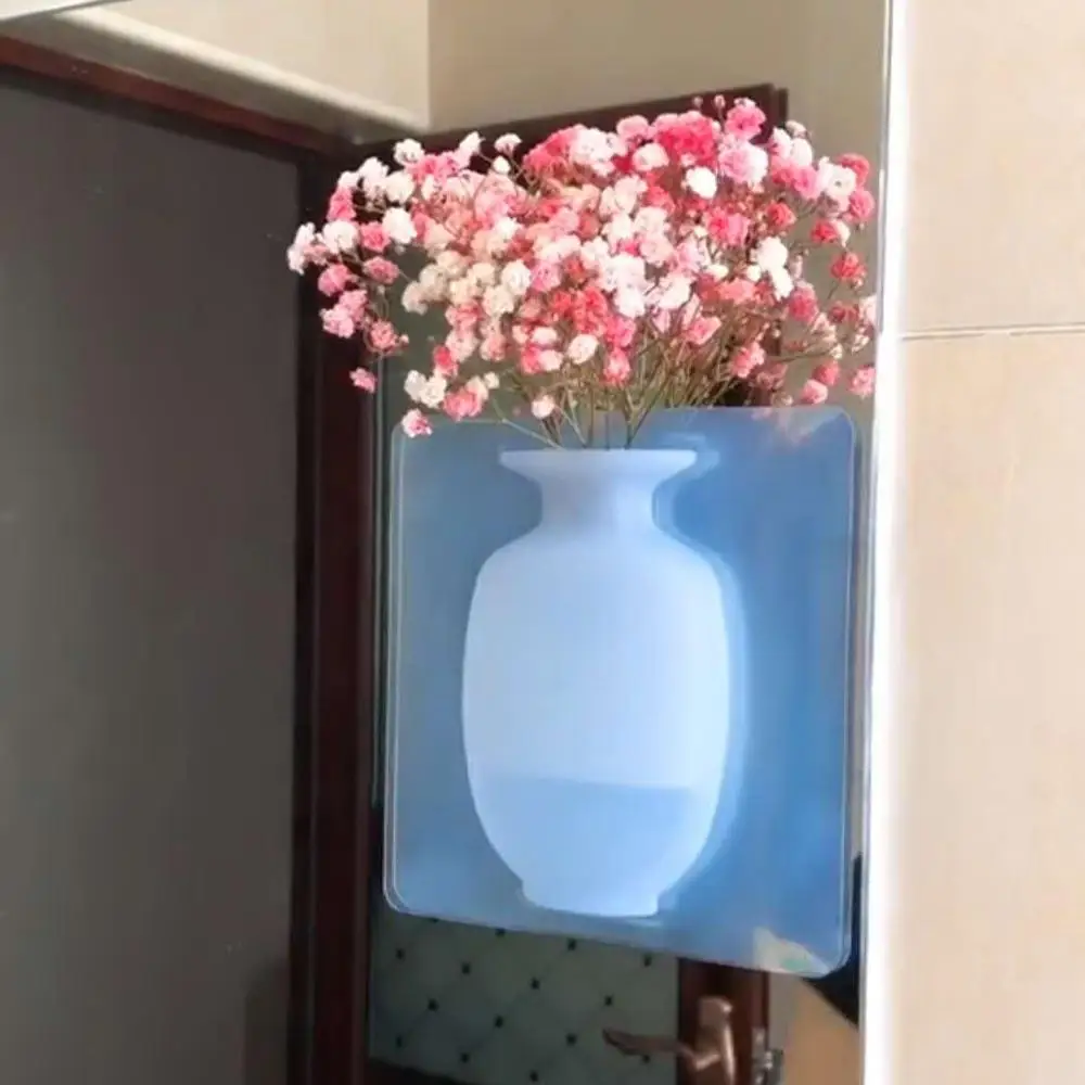 DIY Magic Rubber Silicone Wall Hang Vase