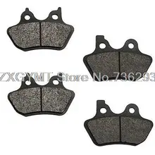 Brake Pads 2000 2001 2002 2003 for Harley Xl Sportster 883 Hugger Front + Rear Brake Pads MT-2081