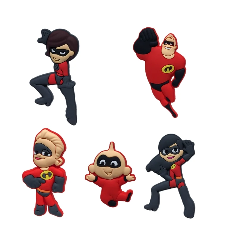 

10pcs Shoe Charms PVC Shoes Accessories Decoration Ornaments Small Gifts for Party Shoe Buckles