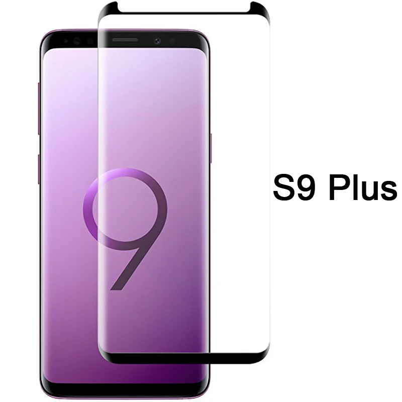 TOMKAS 3D изогнутые края для samsung S9 S9 Plus закаленное стекло Защита экрана Защита от царапин для samsung Galaxy S8 S9 Plus стекло