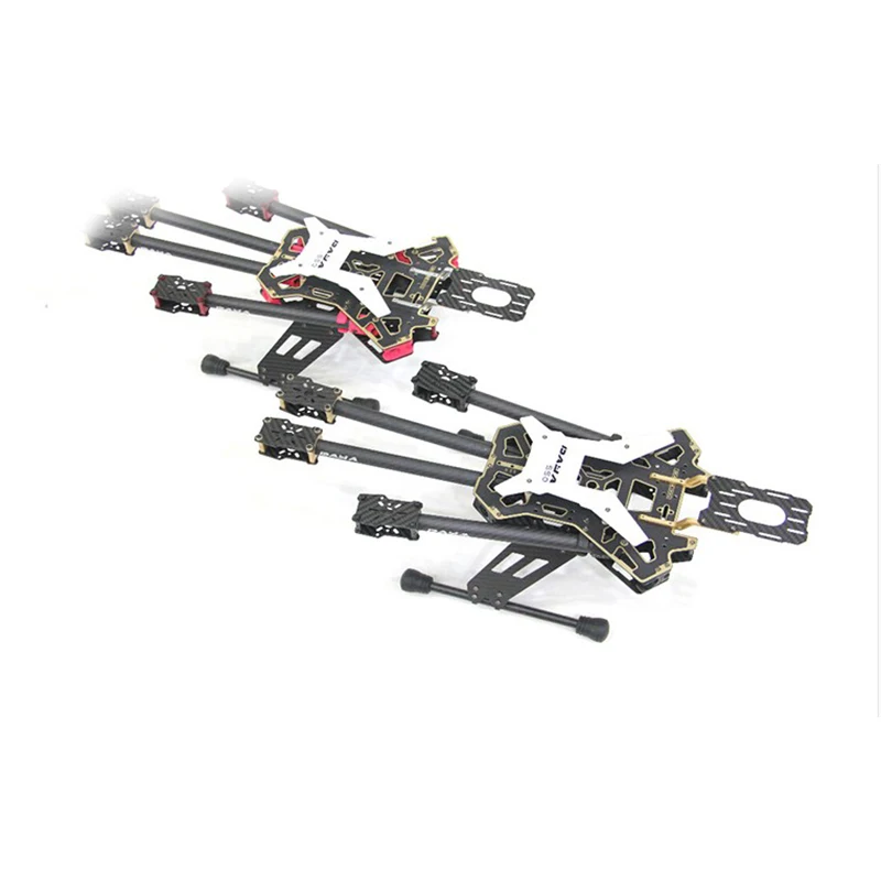 DAYA 550 мм складной 4 оси FPV системы Quadcopter рамки комплект черный красный цвет