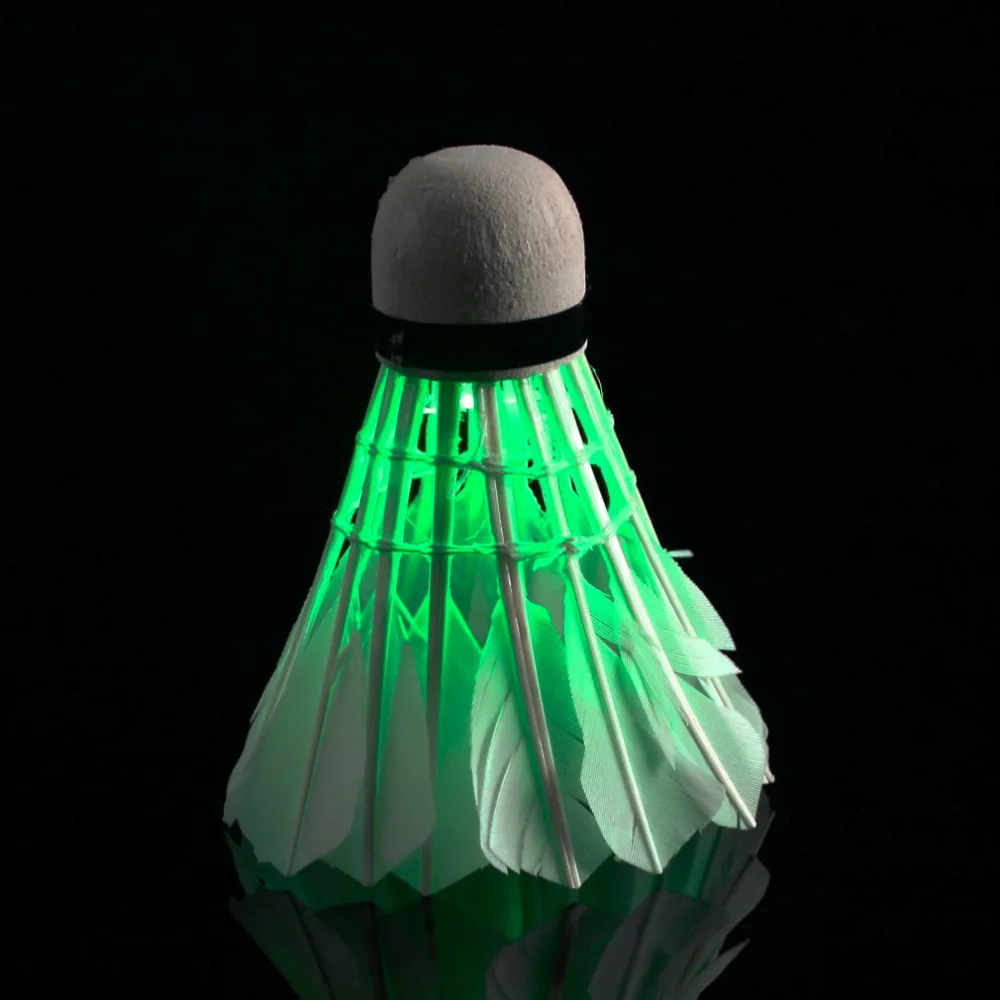 2018 Summer Outdoor Badminton Dark Night LED Badminton Shuttlecock