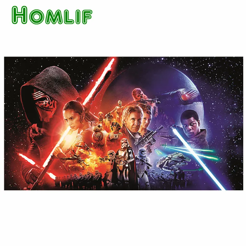 

new Needlework 5d Diy Diamond Painting Star Wars landscape Cross Stitch 3d Diamond Embroidery round/square Diamond Mosaic art