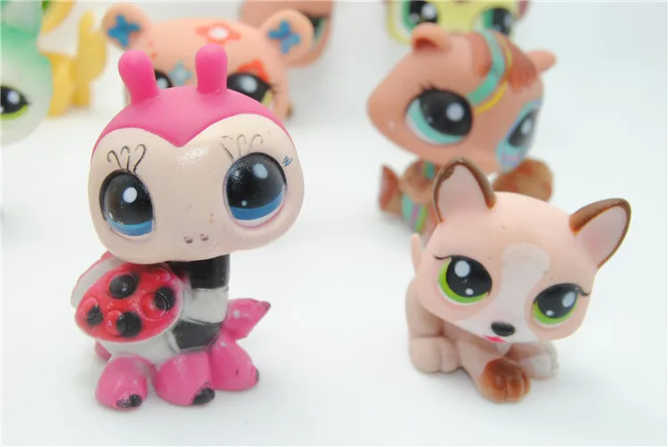 5 шт./компл. LPS Pet Shop мини Домашние животные игрушки кошки собаки экшн Фигурки canina