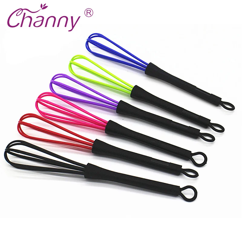 

Channy Hairdressing Dyeing Brush Stirrer Hair Coloring Mixer Plastic Hair Dye Color Brush DIY Salon Barber Hair Styling Tools