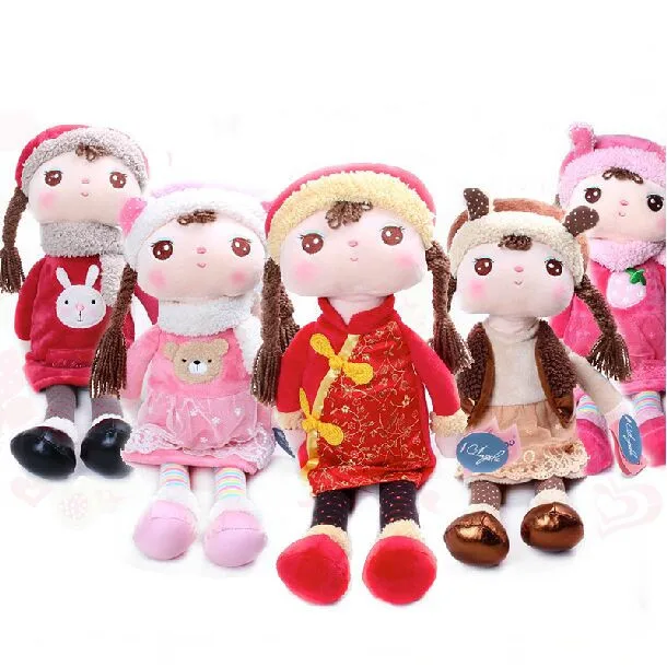 Metoo Angela Dolls 6 styles Small Size Winter Dress - Front