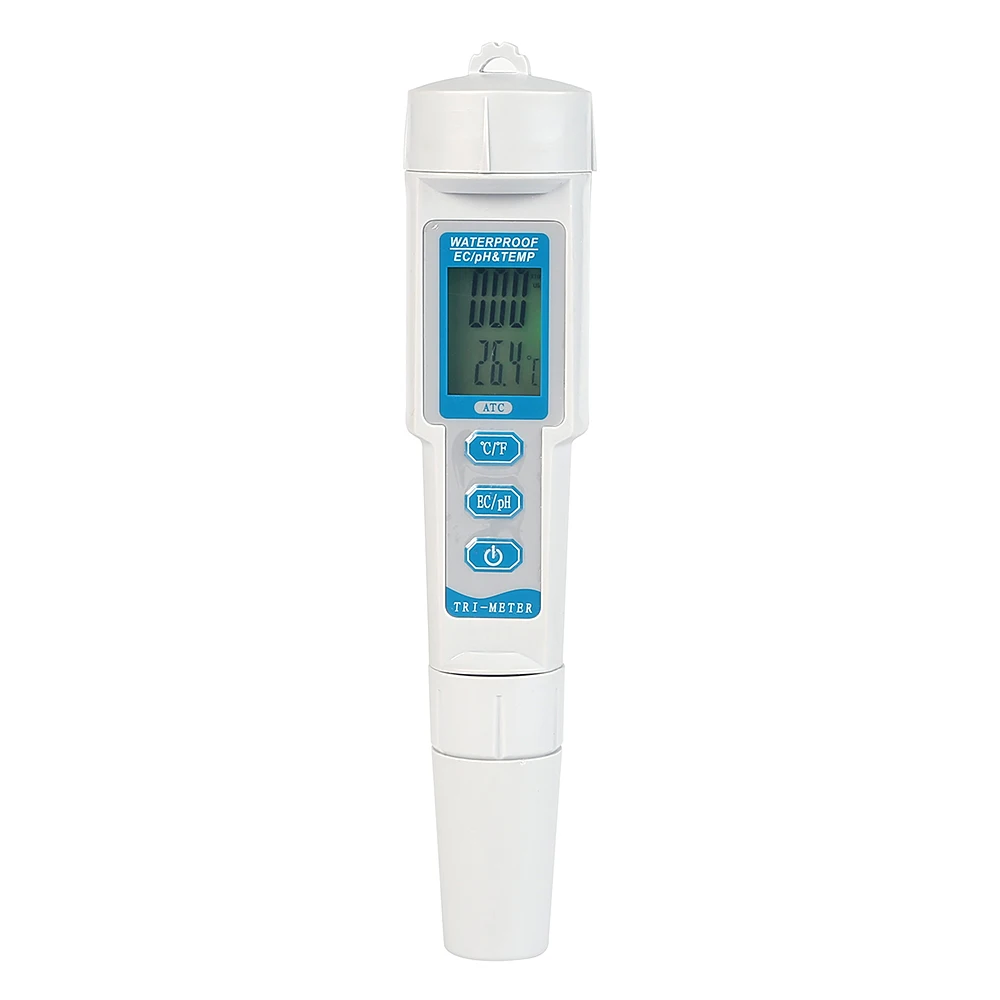 SainSmart pH/TDS 983 3 in 1 TriMeter EC PH TEMP Test Meter Pen Type