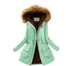 2016 Womens Winter Down Coat Jackets Women Thicken Warm Winter Fur Collar Plus Size Parkas for Women Long Down Parka