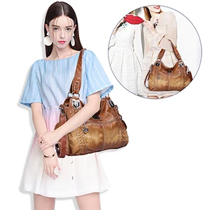 Womens Leather Handbag Shoulder Bag