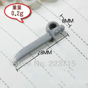 

Free Shipping!2530 50pcs*Sword* DIY enlighten block bricks,Compatible With Assembles Particles