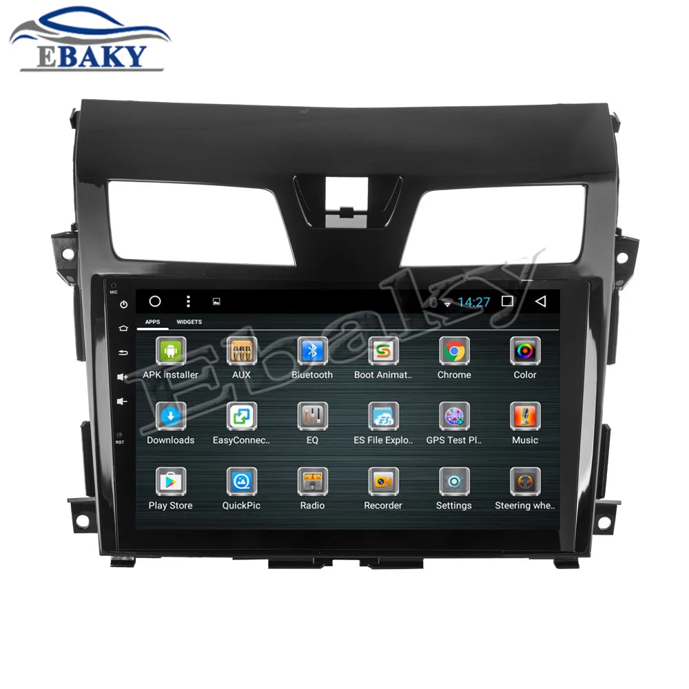 Cheap NaviTopia 10.1inch 1GB/2GB RAM Quad Core/Octa Core Android 7.1/8.1 Car DVD Radio for Nissan Teana 2013 2014 2015 2016 GPS/wifi 4