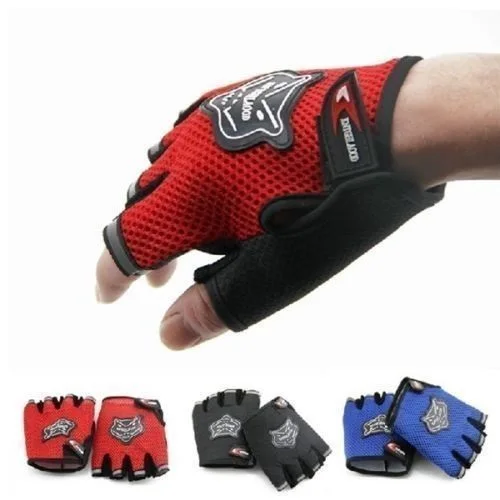Free Shipping Men & Women Sports Gym Gloves Fitness Training Exercise Anti Slip Weight Lifting Gloves Half Finger Body Workout