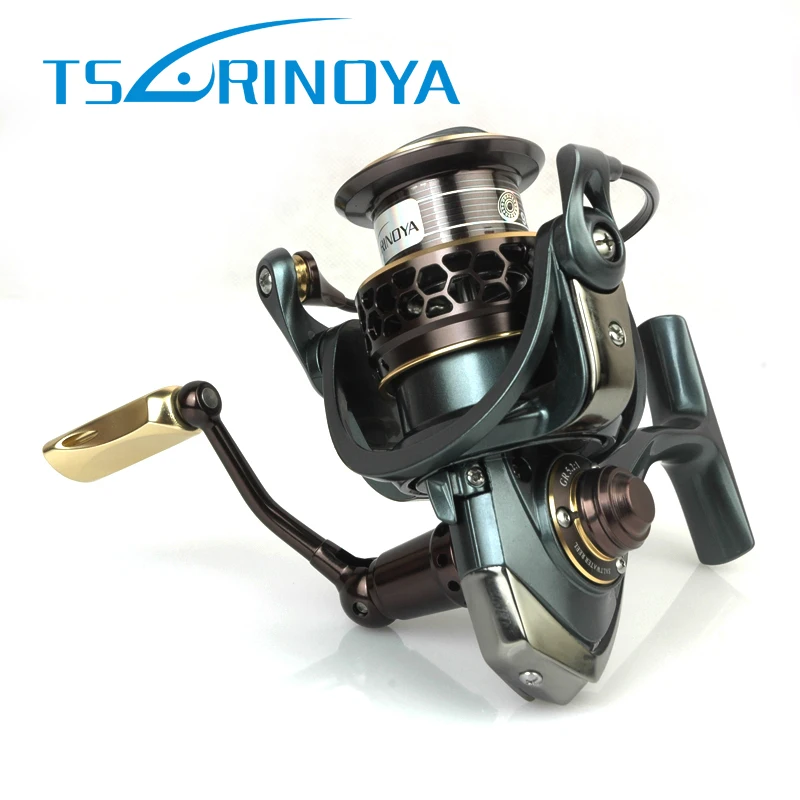 TSURINOYA Jaguar1000 2000 3000 спиннинговая Рыболовная катушка 9 + 1BB Передаточное отношение 5 2: