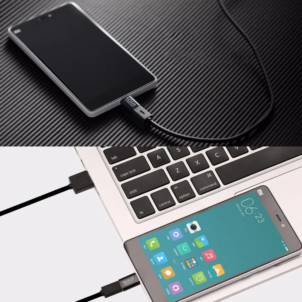 Легкий Прочный USB конвертер Micro USB на 3,1 Тип C адаптер Разъем синхронизации данных для XIAOMI для других телефонов Android
