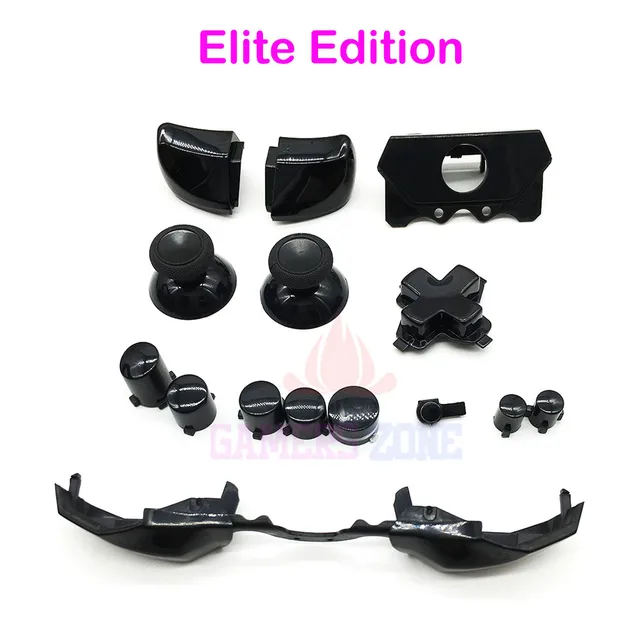 Special Offers Full Black Button Set Dpad RT LT RB LB ABXY Guide For Xbox One Controller Elite Edition