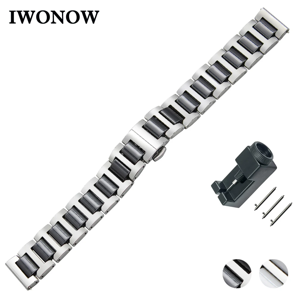 Aliexpress.com : Buy Ceramic + Stainless Steel Watch Band