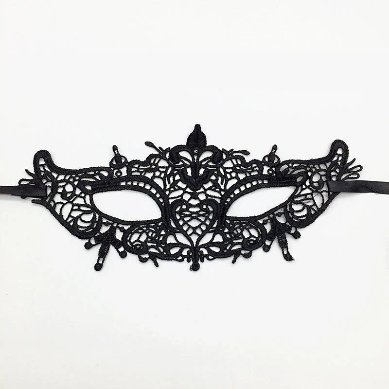 Сексуальная кружевная Карнавальная маска на Хеллоуин, маски, вечерние, косплей, женщина-кошка, глазная маска, карнавальный шар, для лица, Женская тушь, карнавал, маска, реквизит - Цвет: PM013