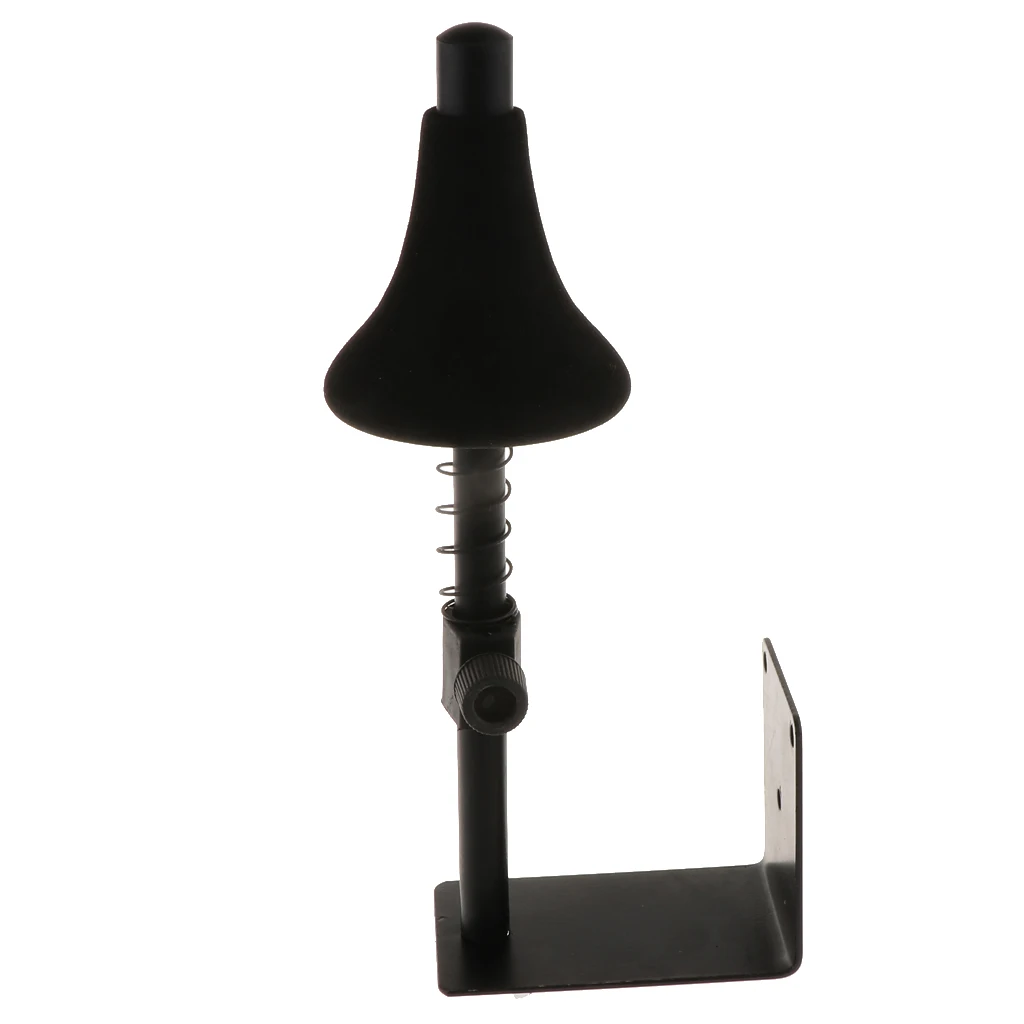 Durable Trumpet Wall Hanger Holder Trumpets Holder Black Brass Instrument Accessory 