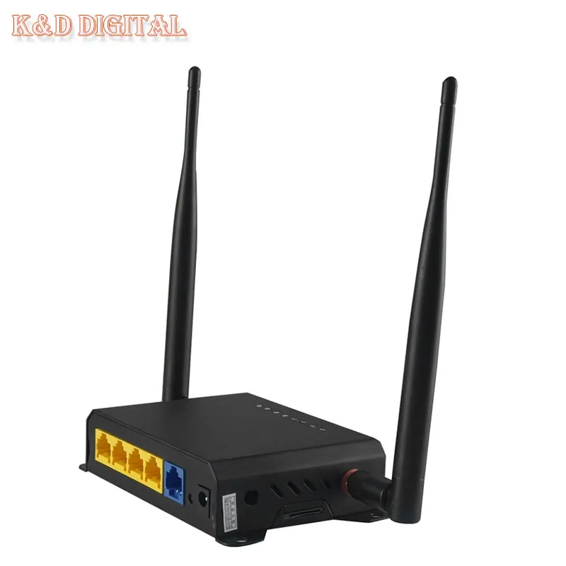 300Mbps OpenWRT Firmware SIM Slot WiFi Router With PCI-E Slot Support 3G/4G/AC Module
