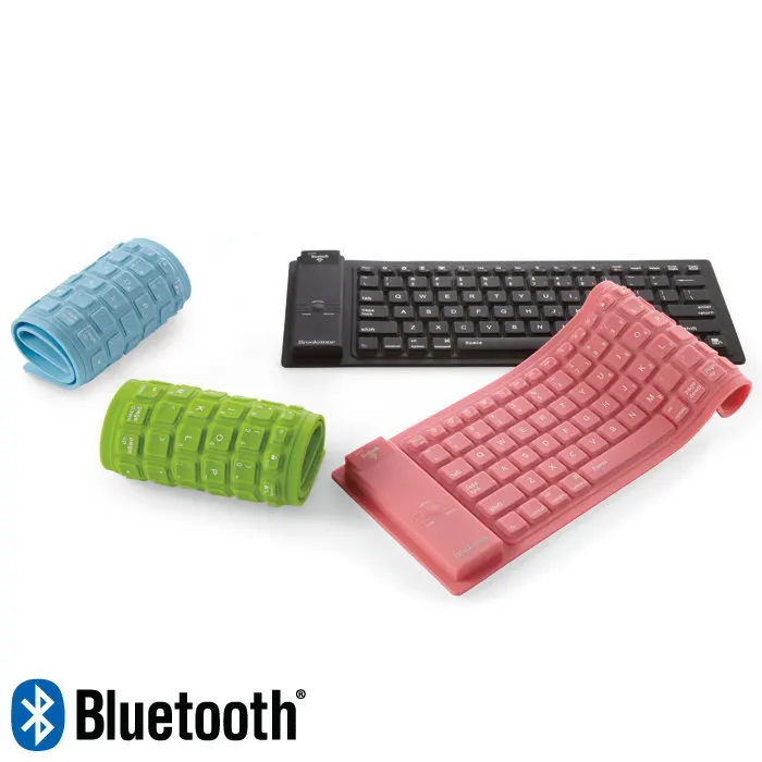Bluetooth silicone flexible keyboard , Bluetooth foldable keyboard