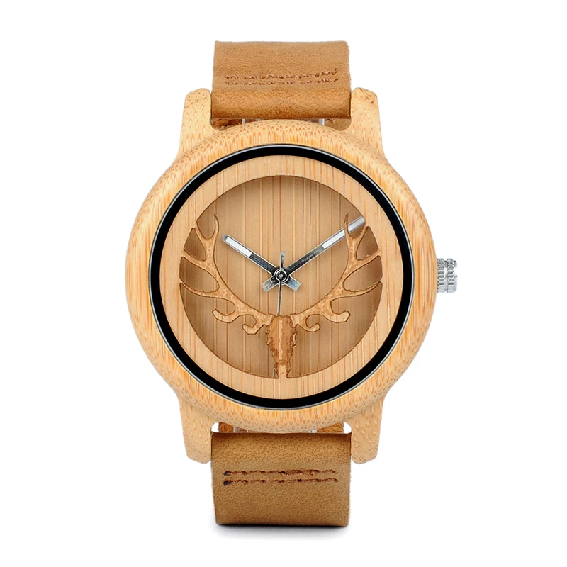 watch bamboo wood men watchA27