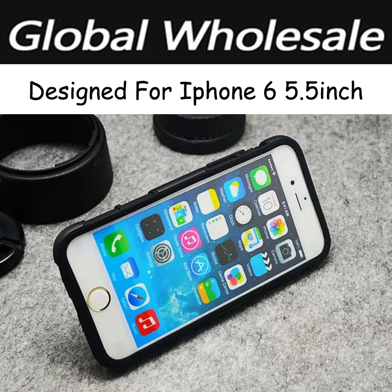 50 шт./лот антидетонационных подставка чехол для Iphone 6 5.5 '' крышка Apple дюймов
