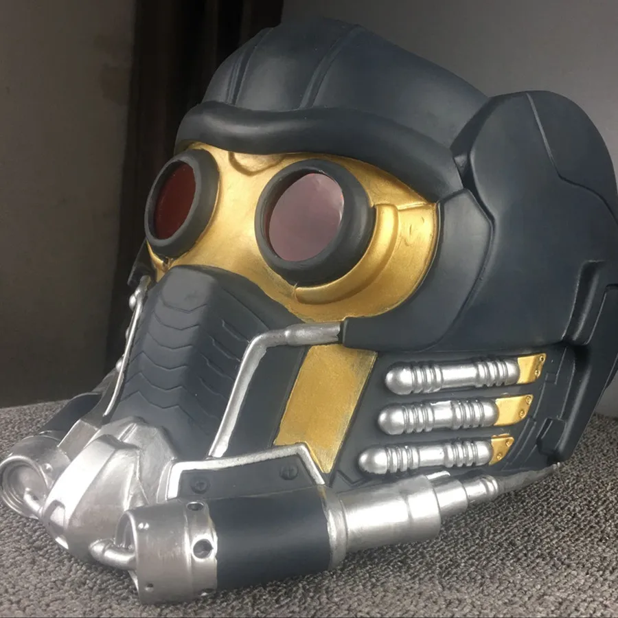 

Halloween Cosplay Masks Guardians Of The Galaxy Vol. 2 Star Lord PVC Helmet Cosplay Mask Prop Masks Costumes Masks