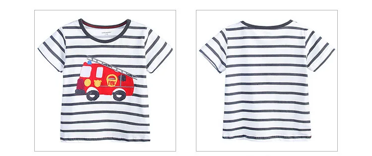 100% Little Maven 2017 new summer baby boys clothes short sleeve O-neck t shirt pure Cotton Fire truck printing brand tee tops HTB1erLbQFXXXXb0aXXXq6xXFXXXk - 100% Little Maven 2017 new summer baby boys clothes short sleeve O-neck t shirt pure Cotton Fire truck printing brand tee tops