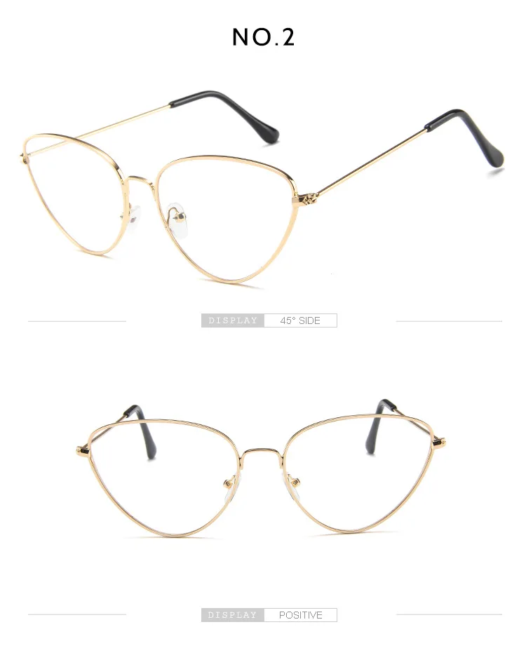 Cat Eye glasses Frame Women Fashion Clear glasses Lens Myopia Optical Glasses Frame oculos feminino occhiali da vista donna