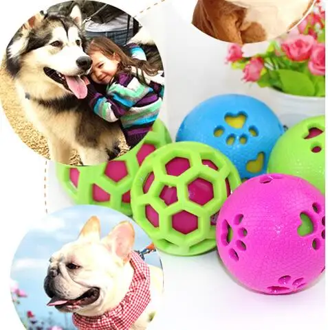 Pet Toy Sounding Training Molar Grid Claw Printing Ball | Дом и сад
