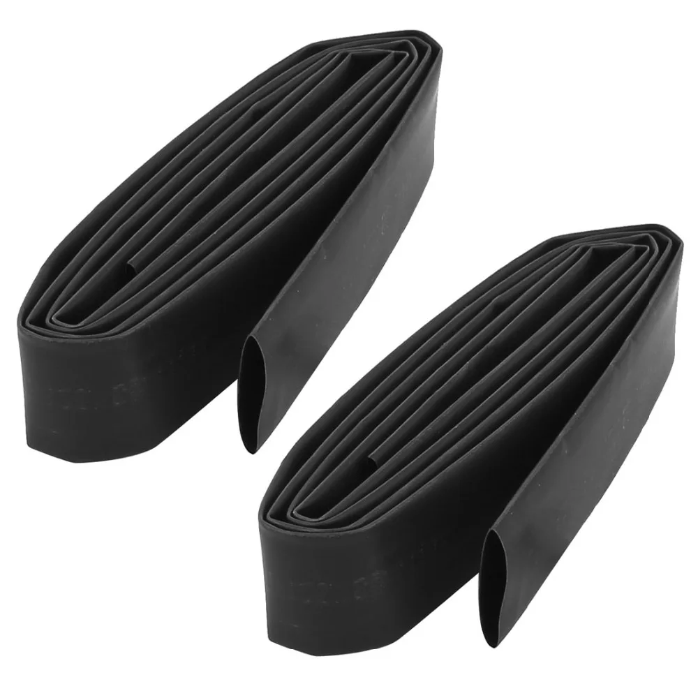 

2pcs/pair 1M/3.3ft Heat Shrink Tube 125 Celsius Degree 2:1 Shrink Ratio Polyolefin Cable Sleeves Thin Tube Wrap Wiring Harnesses