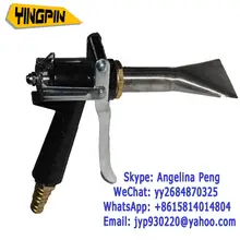 Чистка spray gun портативный нержавеющей стали Автомойка пена машины плоский рот пистолет утконоса пистолет голову инструмент для очистки