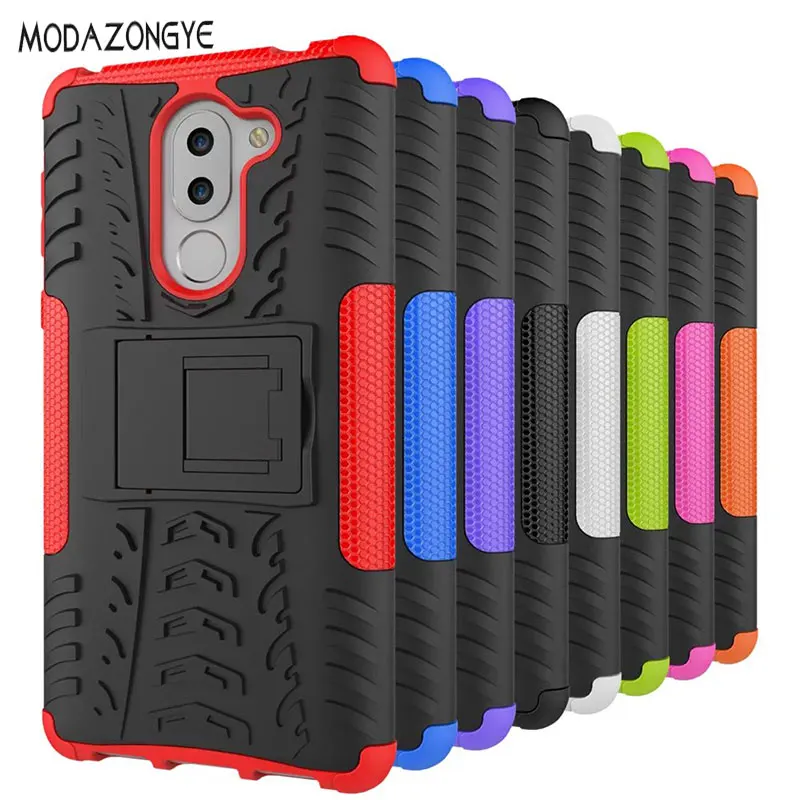 

2016 For Huawei Honor 6X Case 5.5 inch TPU Shock Proof Silicone+Hard Phone Case For Huawei Honor 6X Honor6X Case Back Cover Skin