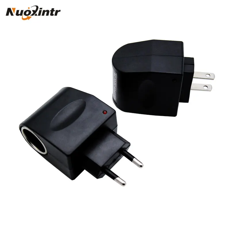 

Nuoxintr 220V AC to 12V DC Universal Car Cigarette Lighter Wall Power Socket Plug Adapter Converter EU US Plug Super Qaultiy