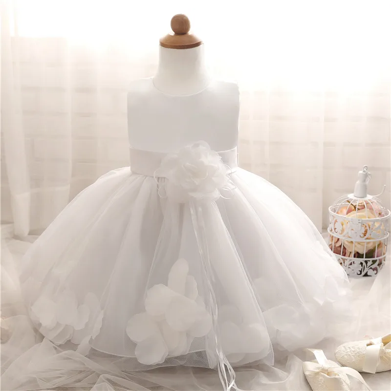 Детское платье с лепестками цветов для маленьких девочек; детское элегантное платье подружки невесты для малышей; vestido infantil; торжественное праздничное платье; одежда для малышей