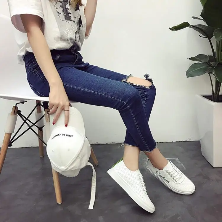 Nouvelle Mou Tendance Respirant 2018 vert rose Plat ChaussuresNoir Casual Sauvage Fond Mince Chaussures Toile rsChtQd