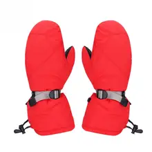 Зимние спортивные перчатки бархатные толстые теплые полный палец лыжные непромокаемые перчатки водонепроницаемые перчатки для лыжного спорта Аксессуары