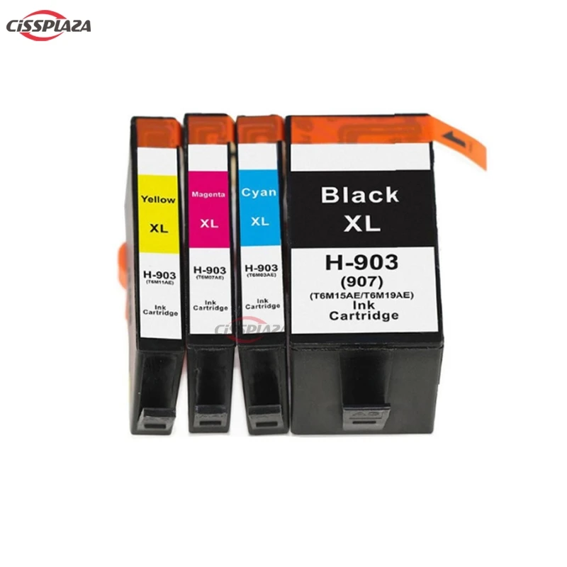 

CISSPLAZA NEW 5PCS compatible For hp903xl ink cartridges replacement For HP 903 Officejet Pro 69606964 6965 6966 6968 6970 6971