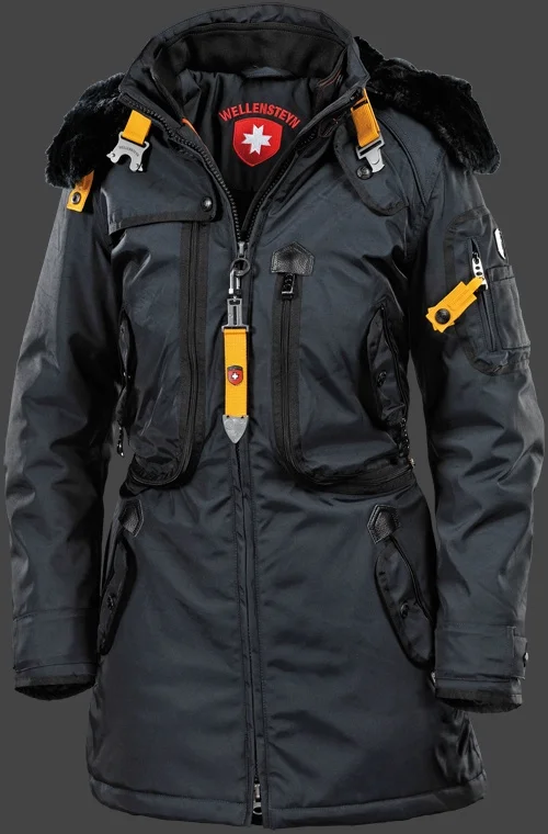 Wellensteyn Rescue Parka Lady Winter Long down Jackets with Fur Hood