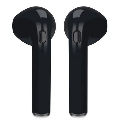 

I7 i7s in-ear Bluetooth Earphone TWS Binau Wireless Earbuds Headset With MicPhone Silicone cable for all smart phone