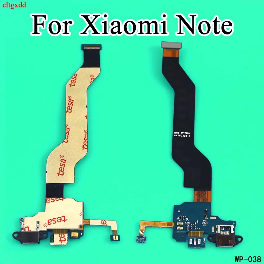 Гибкий кабель для док-станции Xiaomi mi 4I 4C 4S 5X 5C 5S Max 2 mi x 6 6X Note 3 mi cro с зарядным usb-портом mi crophone - Цвет: For Xiaomi Note