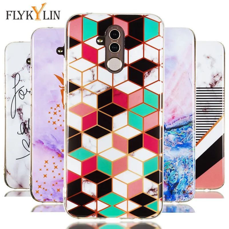 

Mate 20 Lite Soft TPU Case on sFor Coque Huawei Mate 20 Lite Case Marble Stone Silicone Cover For Huawei Mate 20 Pro Phone Cases