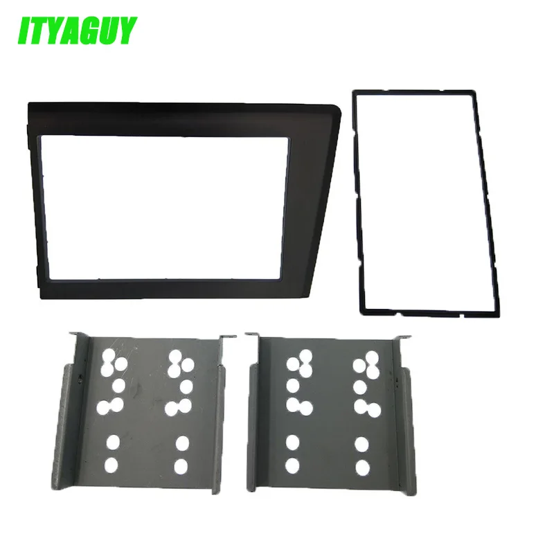 

ITYAGUY 2 Din Car Radio Fascia for Volvo XC70 V70 S60 1998-2004 Stereo Plate Trim Kit Panel Dash CD DVD Frame
